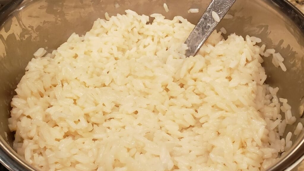 white rice